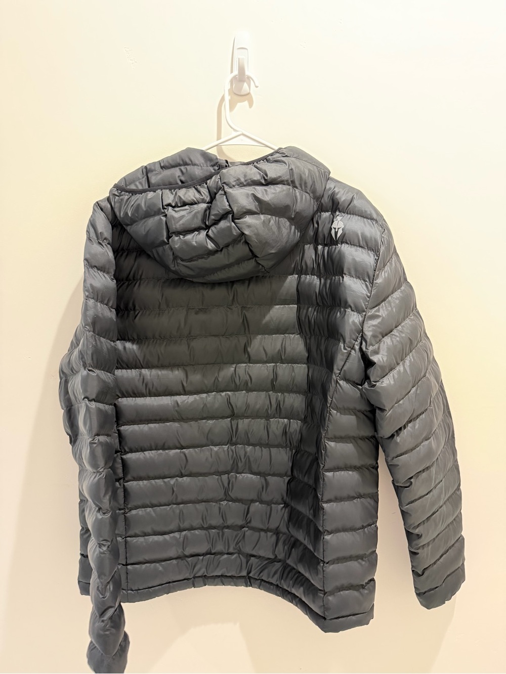 Kryptek Men's Black Quilted Down Puffer Jacket with Hood - Picture 3 of 3